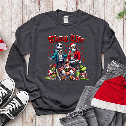 Urban Holiday Crew - Streetwear Christmas Character Mashup