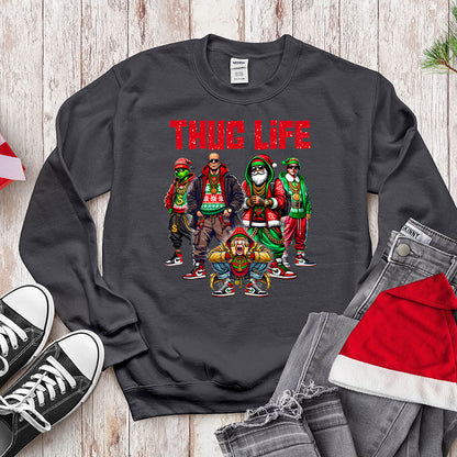 Thug Life Holiday Crew - Urban Christmas Gangster Mashup