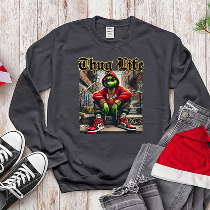 Thug Life Mean Green Character - Urban Holiday Streetwear