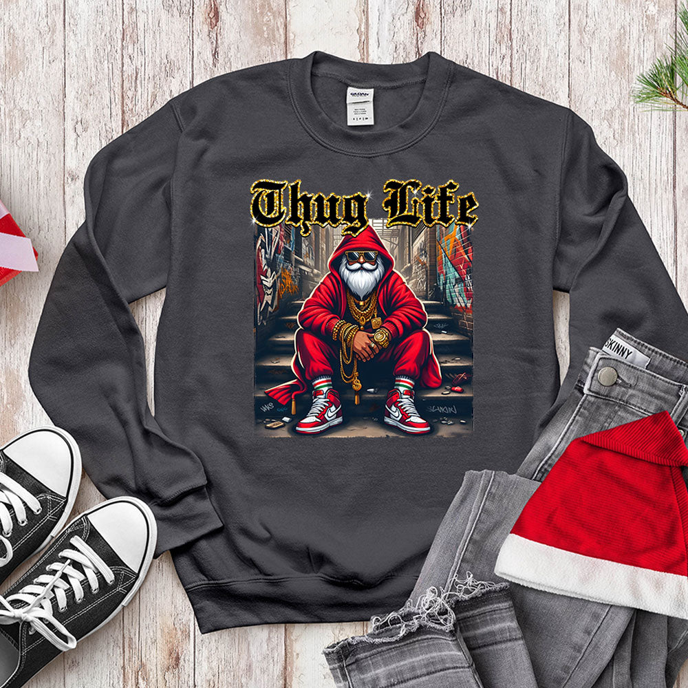 Thug Life Gangsta Santa - Streetwear Christmas