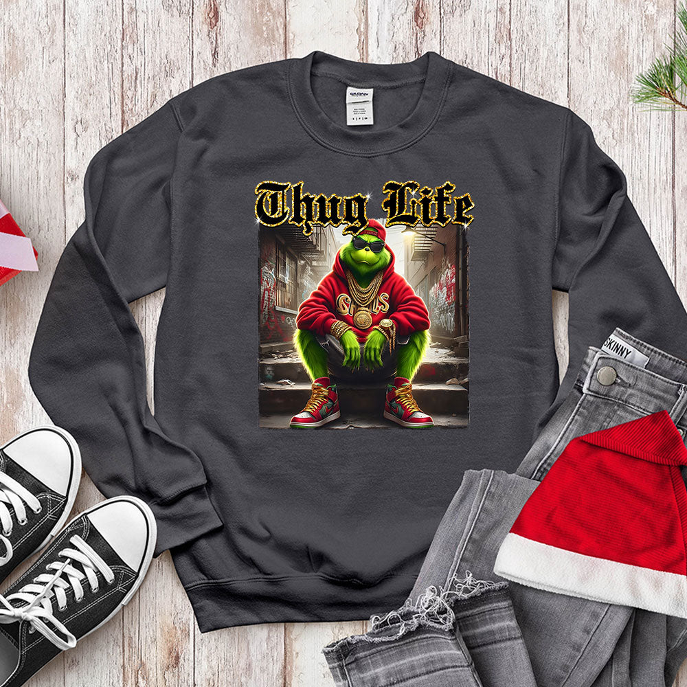 Thug Life Mean Green Character - Urban Holiday Streetwear