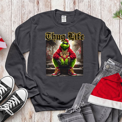 Thug Life Mean Green Character - Urban Holiday Streetwear