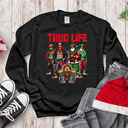 Thug Life Holiday Crew - Urban Christmas Gangster Mashup