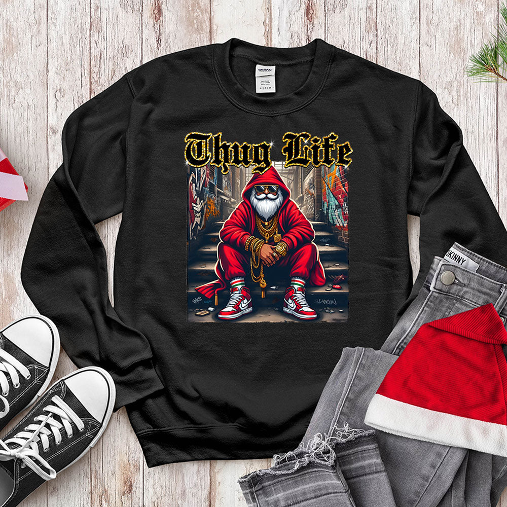 Thug Life Gangsta Santa - Streetwear Christmas
