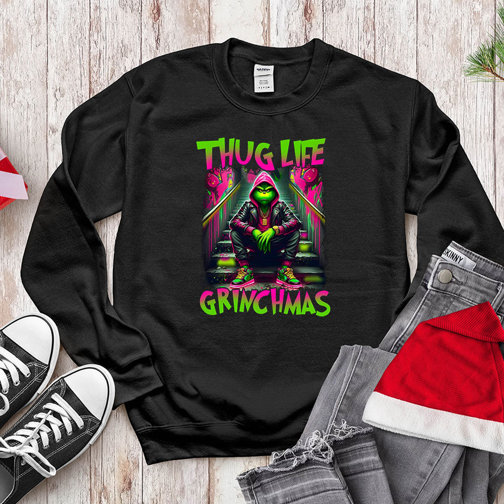 Neon Mean Green Character - Thug Life Urban Holiday Apparel