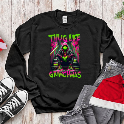 Neon Mean Green Character - Thug Life Urban Holiday Apparel