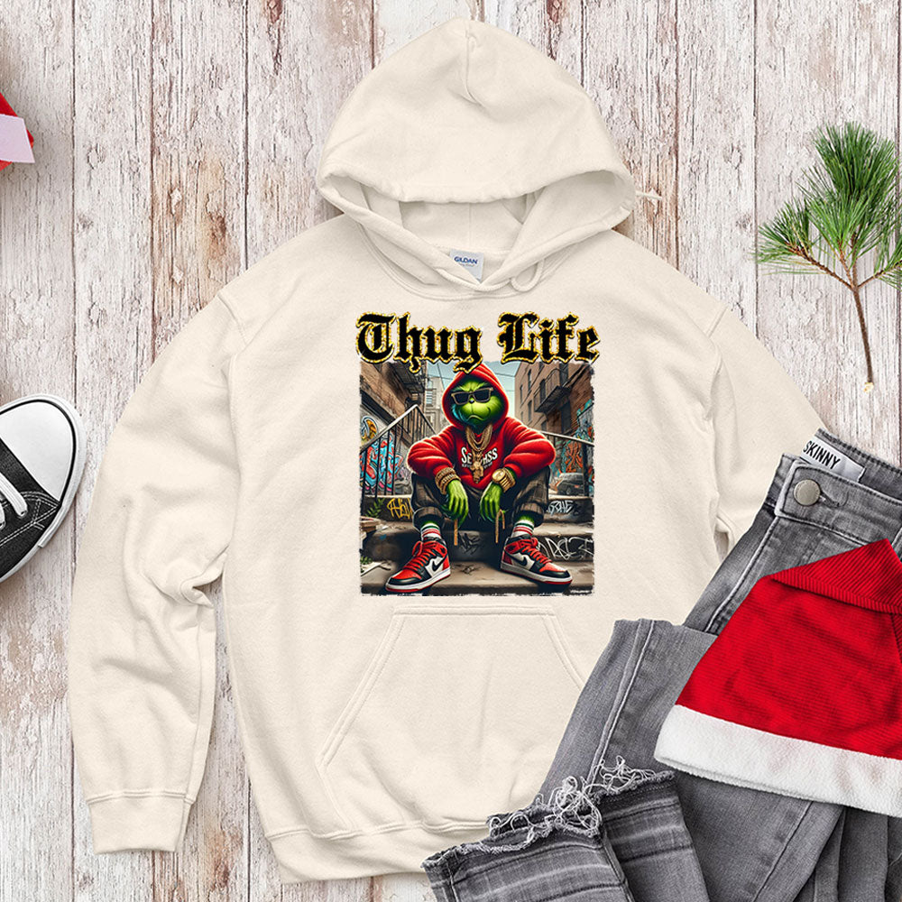 Thug Life Mean Green Character - Urban Holiday Streetwear