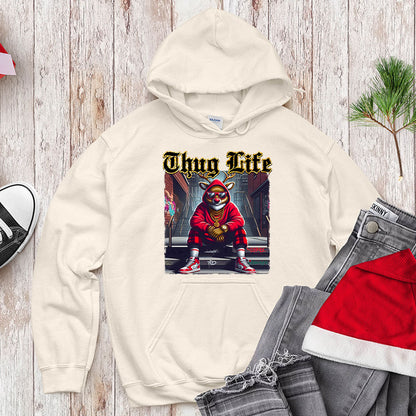 Thug Life Red - Nosed Reindeer - Streetwear Christmas