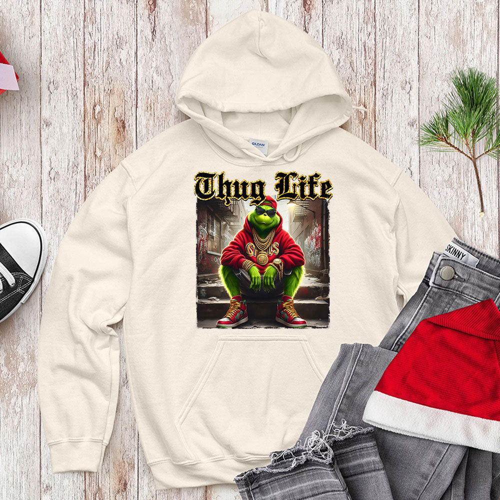 Thug Life Mean Green Character - Urban Holiday Streetwear