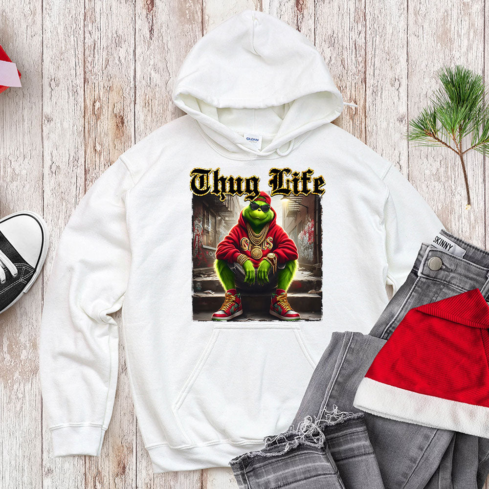 Thug Life Mean Green Character - Urban Holiday Streetwear