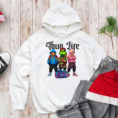 Thug Life Hip-Hop Trio - 90s Boombox Christmas Crew