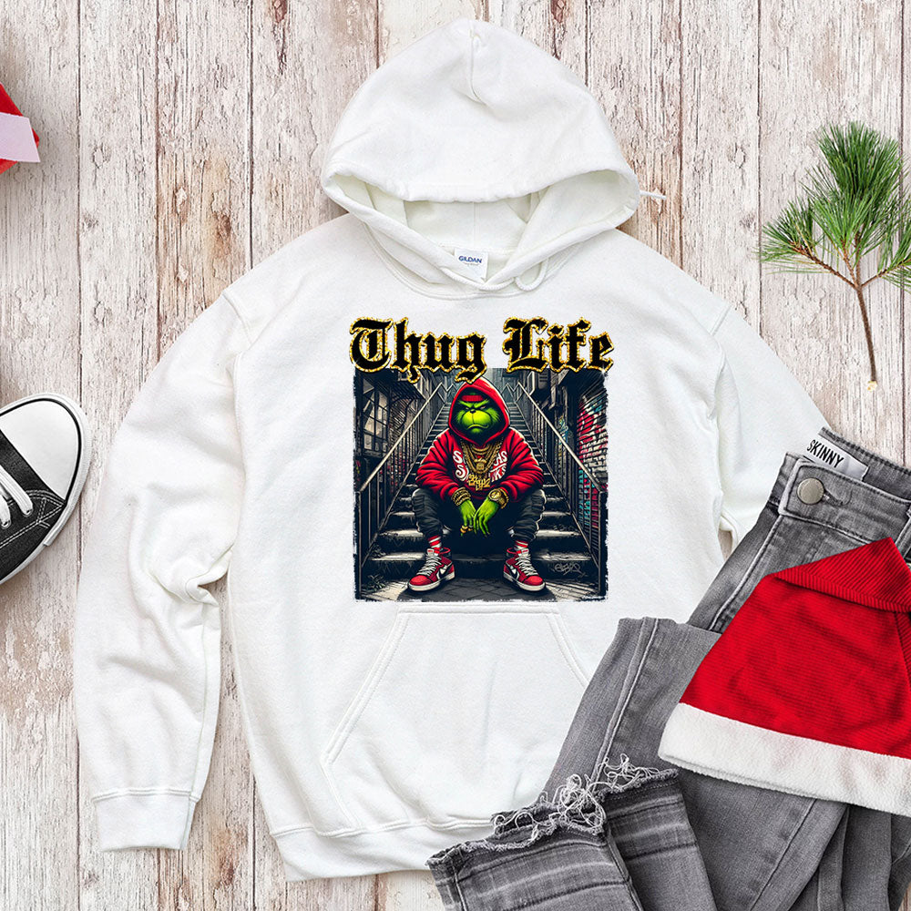 Thug Life Green Anti - Hero Shirt - Urban Holiday Streetwear