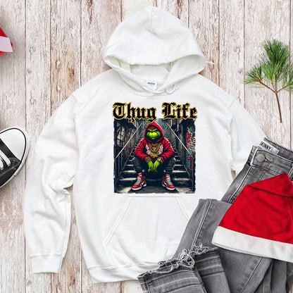 Thug Life Green Anti - Hero Shirt - Urban Holiday Streetwear