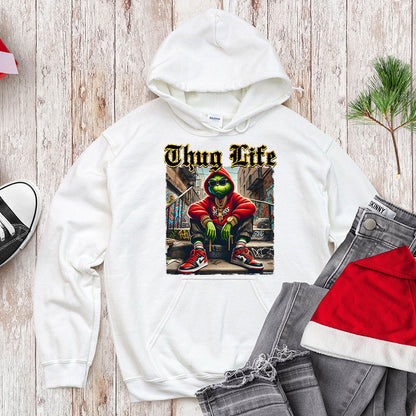 Thug Life Mean Green Character - Urban Holiday Streetwear