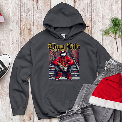 Thug Life Skeleton King - Urban Holiday Streetwear