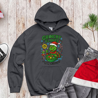 Mean One Cereal Parody Shirt - "Christmas You Can Cruinch!" T-Shirt & Hoodie
