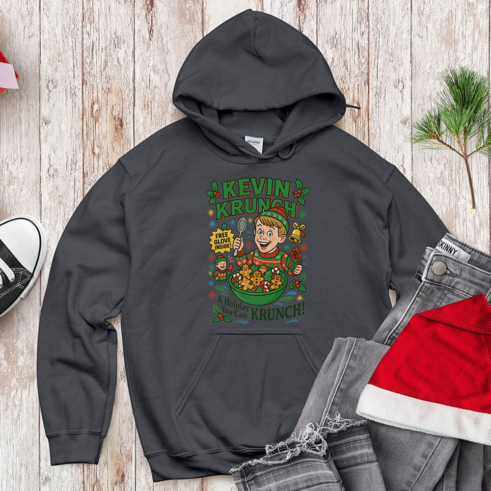 Home Alone Boy Cereal Parody Shirt - Holiday You Can Krunch!