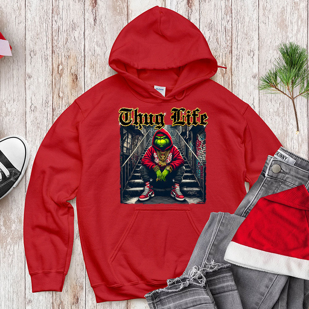 Thug Life Green Anti - Hero Shirt - Urban Holiday Streetwear