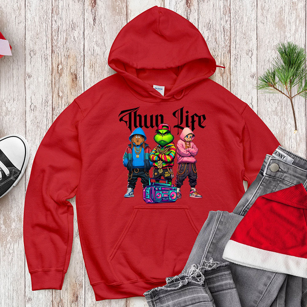 Thug Life Hip-Hop Trio - 90s Boombox Christmas Crew