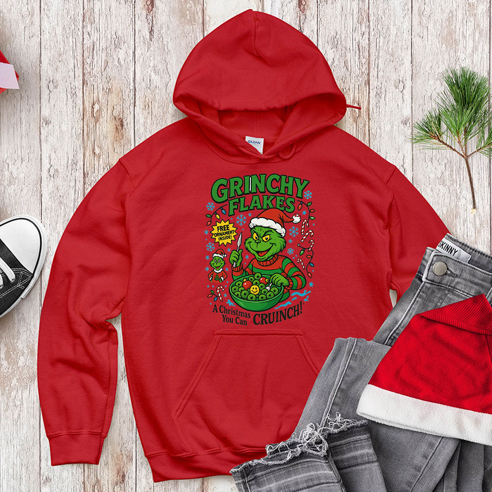 Mean One Cereal Parody Shirt - "Christmas You Can Cruinch!" T-Shirt & Hoodie