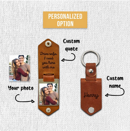 Personalized Photo Keychain For Your Loved Ones