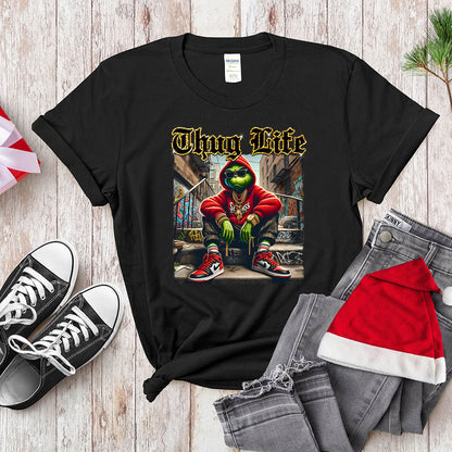 Thug Life Mean Green Character - Urban Holiday Streetwear