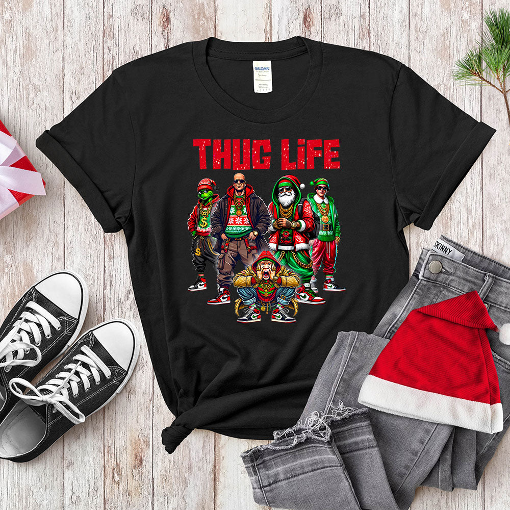 Thug Life Holiday Crew - Urban Christmas Gangster Mashup