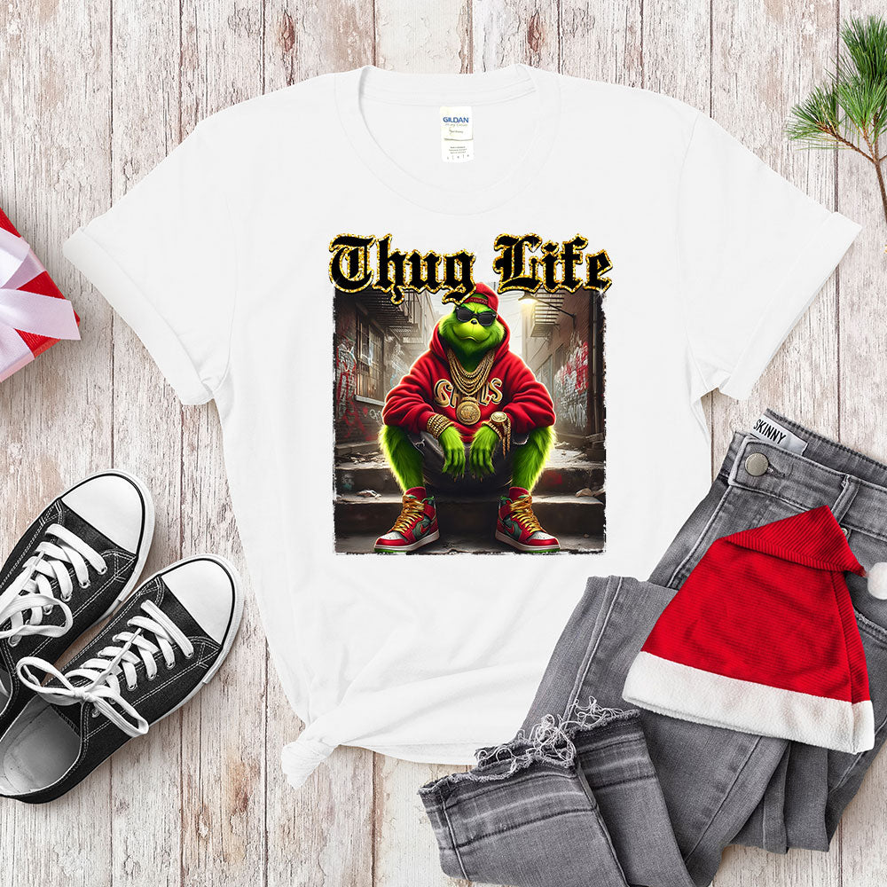 Thug Life Mean Green Character - Urban Holiday Streetwear
