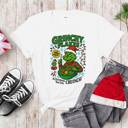 Mean One Cereal Parody Shirt - "Christmas You Can Cruinch!" T-Shirt & Hoodie