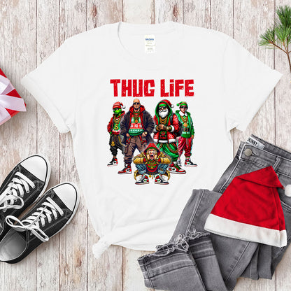 Thug Life Holiday Crew - Urban Christmas Gangster Mashup