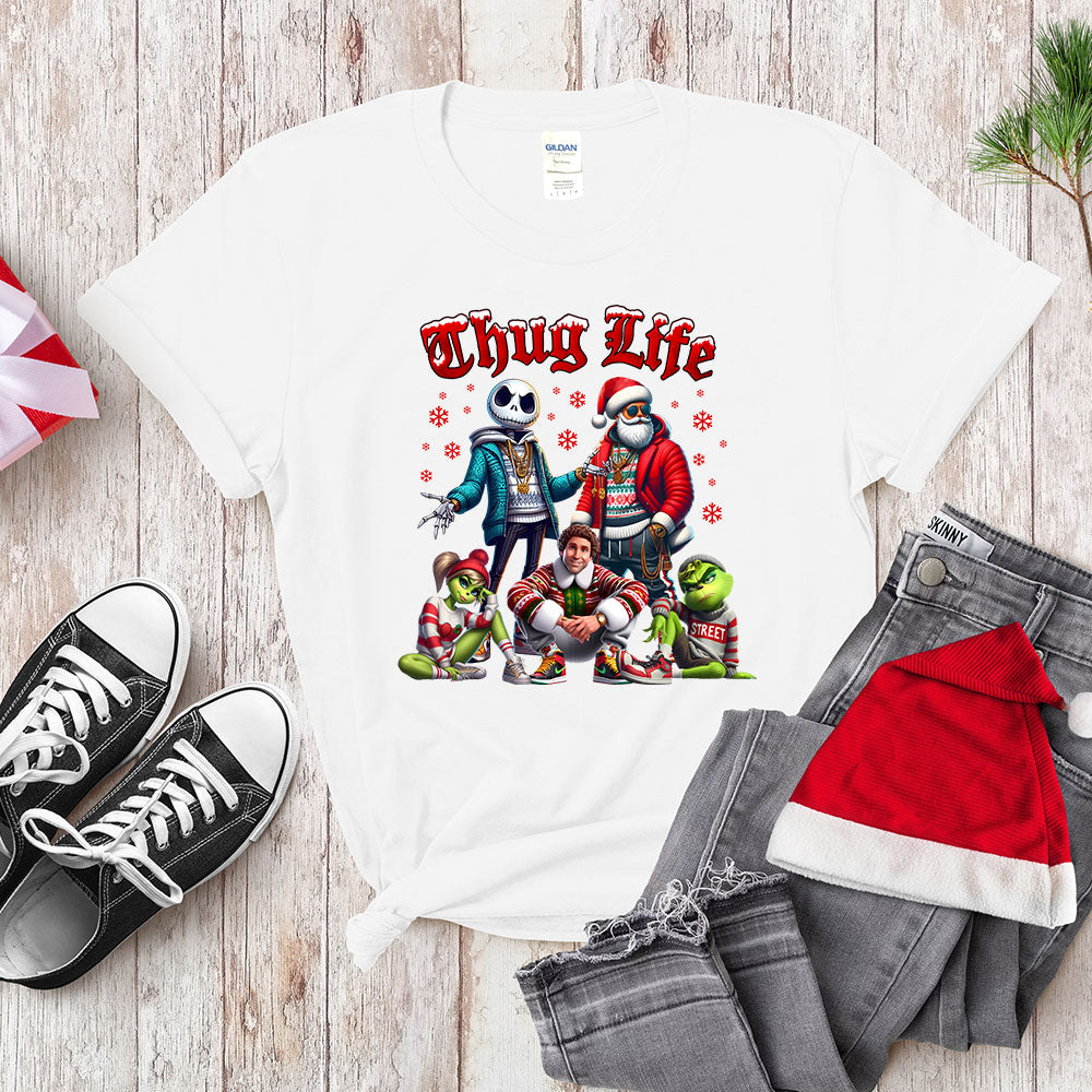 Urban Holiday Crew - Streetwear Christmas Character Mashup