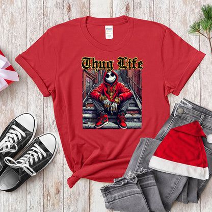 Thug Life Skeleton King - Urban Holiday Streetwear