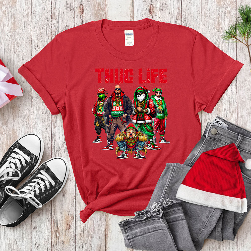 Thug Life Holiday Crew - Urban Christmas Gangster Mashup