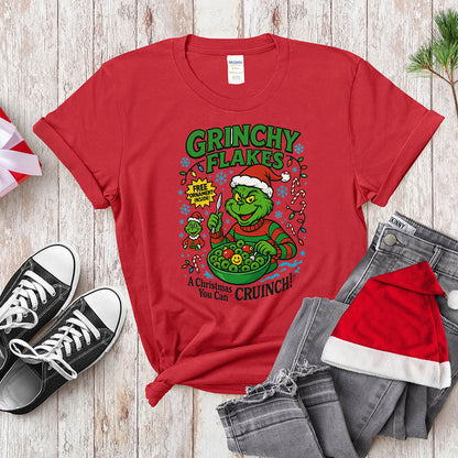Mean One Cereal Parody Shirt - "Christmas You Can Cruinch!" T-Shirt & Hoodie