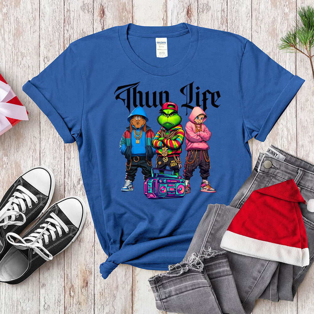 Thug Life Hip-Hop Trio - 90s Boombox Christmas Crew
