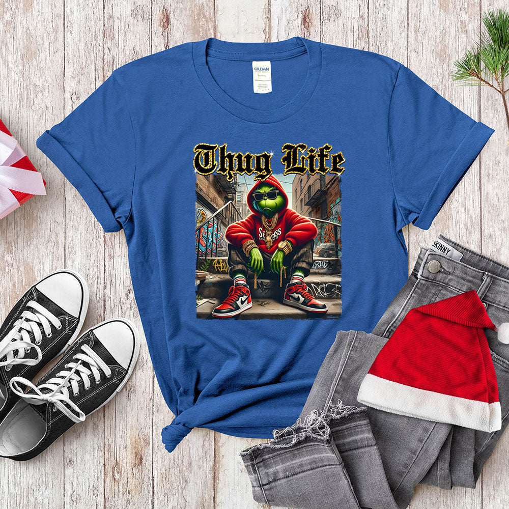 Thug Life Mean Green Character - Urban Holiday Streetwear