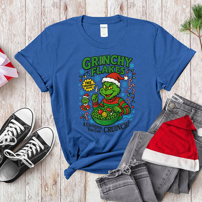 Mean One Cereal Parody Shirt - "Christmas You Can Cruinch!" T-Shirt & Hoodie