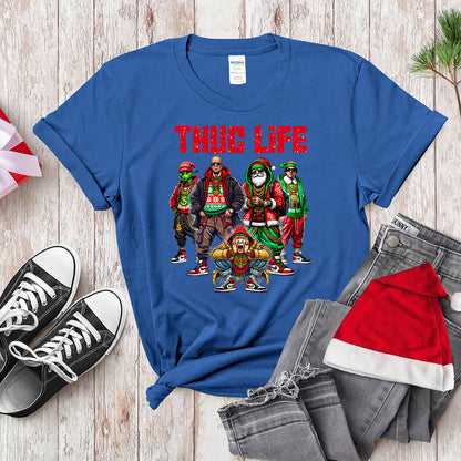 Thug Life Holiday Crew - Urban Christmas Gangster Mashup