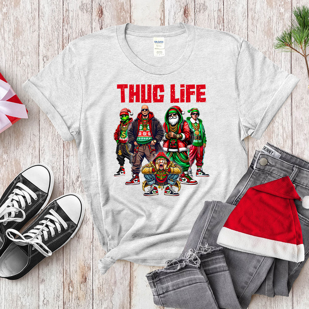 Thug Life Holiday Crew - Urban Christmas Gangster Mashup