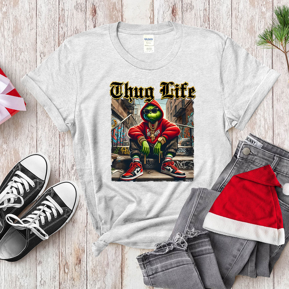 Thug Life Mean Green Character - Urban Holiday Streetwear