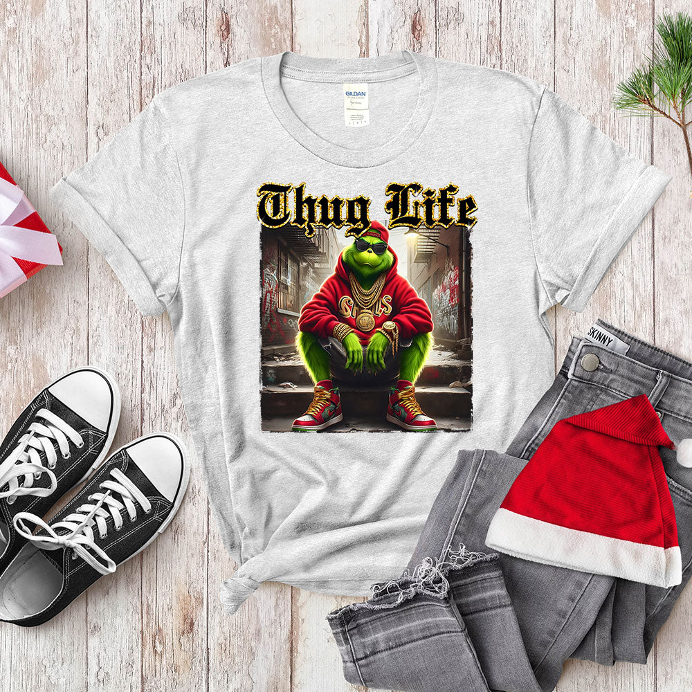 Thug Life Mean Green Character - Urban Holiday Streetwear