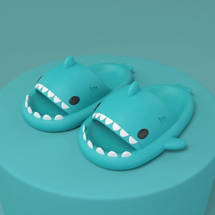 Home Shark Slippers: Anti-Skid EVA, Vibrant Colors, Perfect for Couples and Families