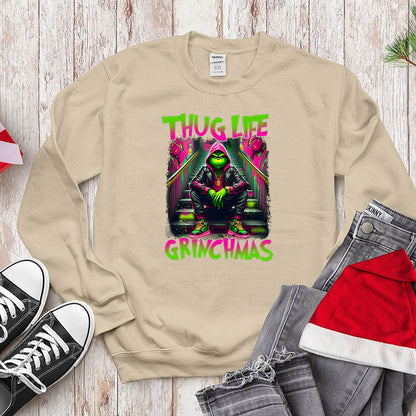 Neon Mean Green Character - Thug Life Urban Holiday Apparel