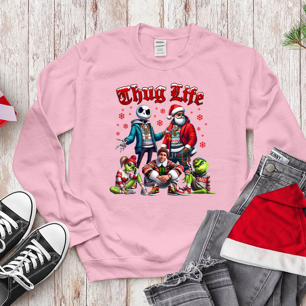 Urban Holiday Crew - Streetwear Christmas Character Mashup