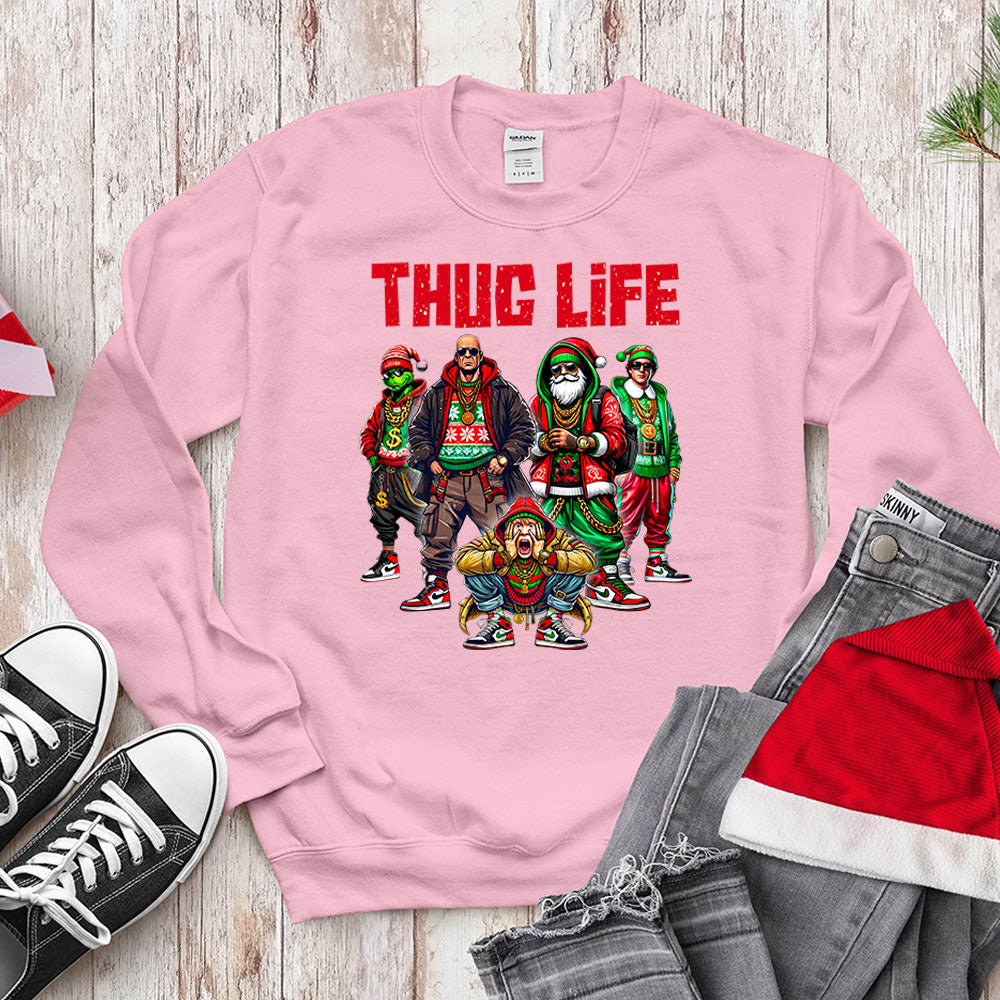 Thug Life Holiday Crew - Urban Christmas Gangster Mashup
