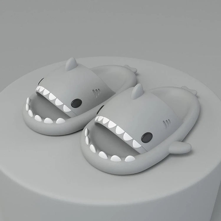 Home Shark Slippers: Anti-Skid EVA, Vibrant Colors, Perfect for Couples and Families