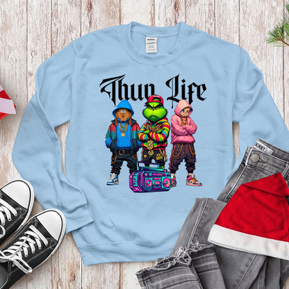 Thug Life Hip-Hop Trio - 90s Boombox Christmas Crew
