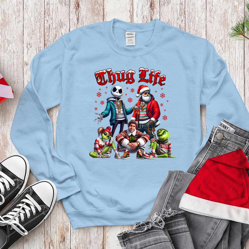 Urban Holiday Crew - Streetwear Christmas Character Mashup