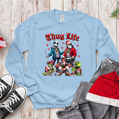 Urban Holiday Crew - Streetwear Christmas Character Mashup
