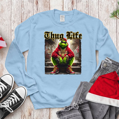 Thug Life Mean Green Character - Urban Holiday Streetwear